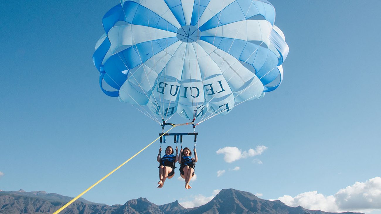 Parasailing in Tenerife from Costa Adeje and Los Cristianos